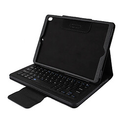 Acheter Wewoo Clavier QWERTY noir pour iPad Pro 10.5 pouces Bluetooth détachable + Litchi Texture horizontale Flip étui en cuir avec support