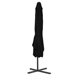 Avis Maison Chic Parasol Jardin | Parasol d'extérieur avec mat en acier Noir 250x250x230 cm - GKD14300