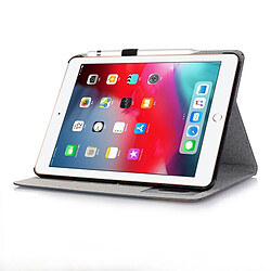 Acheter Wewoo Housse Étui Coque en cuir PU à texture horizontale pour iPad Pro12,9 pouces 2018avec support et emplacements cartes et porte-monnaie bleu foncé