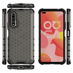 Wewoo Coque Pour Huawei Nova 6 Shockproof Honeycomb PC + TPU Case Grey