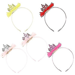 Universal Kids Shiny Tiara Crown Bandband pour la fête d'anniversaire