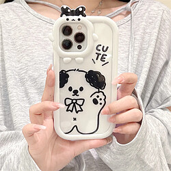 Avis GUPBOO Étui pour iPhone12Pro Étui de téléphone mobile de dessin animé de chiot de papillon bouclé de graffiti simple et doux