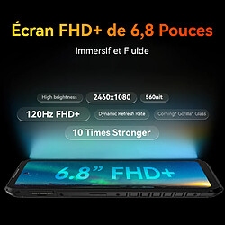 IIIF150 B2 Pro Smartphone Orange-24(12+12)Go 256Go 6.78" DUAL SIM 4G Android 13 10000mAh(30W) -349g pas cher