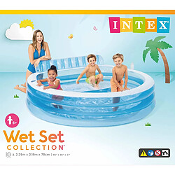 INTEX Piscine gonflable Swim Center Family Lounge Pool 57190NP pas cher