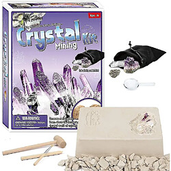 Universal Gemstone Dig Kit Dreg Up 5 gemmes, science et jouets éducatifs font de grandes activités pour enfants