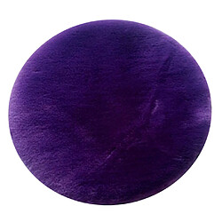 Coussins de siège de housse de chaise ronde antidérapante avec boucle violet - 30 cm