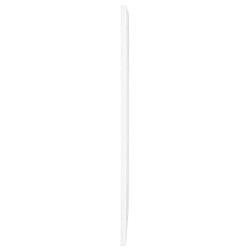 Avis Alterego Plateau de table 'LIMULE' blanc carré - 68x68 cm