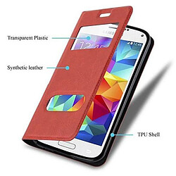 Acheter Cadorabo Coque Samsung Galaxy S5 / S5 NEO Etui en Rouge