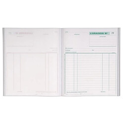 Cahier de livraison Manifold Exacompta autocopiant 21 x 18 cm 50 pages triple exemplaires