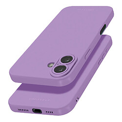 Roar Coque pour iPhone 16 Silicone Mat Soft Touch Caméra Protégée Violet