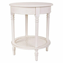 Table d'angle Alexandra House Living Blanc 50 x 60 x 50 cm