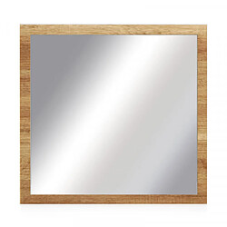 Dansmamaison Miroir carré Chêne blond - FRUITA