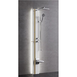 Acheter Colonne de douche hydromassante avec LED NOVELLINI LINE 1 blanc 215 cm