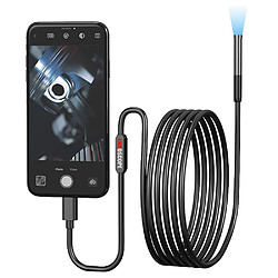 None Endoscope portable ANESOK W300 WiFi Type-C, 2 MP Pixel, résolution 1920 * 1080