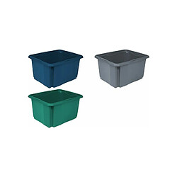 keeeper Caisse de rangement 'emil eco', 24 litres, bleu ()