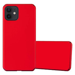 Cadorabo Coque iPhone 12 / 12 PRO Etui en Rouge