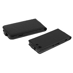 Avis Cadorabo Coque Sony Xperia M5 Etui en Noir