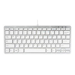 Avis R-Go Tools Clavier Compact, QWERTY (Nordic), Blanc, Filaire - Claviers (QWERTY (Nordic), Blanc, Filaire, Mini, avec Fil, USB, QWERTY, Blanc)