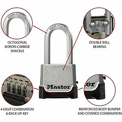 Avis Serrure à combinaison Master Lock M176EURDLH 56 mm Acier