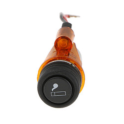 allume-cigare de voiture prise d'alimentation 12v avec lumière dia 2.8mm orange pas cher