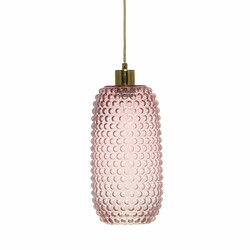 Paris Prix Lampe Suspension en Verre Irina 34cm Rose