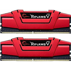 Gskill G.Skill Ripjaws V 32 GB, DDR4, 3600 MHz module de mémoire 32 Go (G.Skill RipjawsV DDR4 32GB [2x16GB] 3600MHz CL19 1.35V XMP 2.0 Red) pas cher