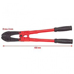 KS TOOLS 118.0118 Coupe-boulons à bras tubulaires L.450mm 18''