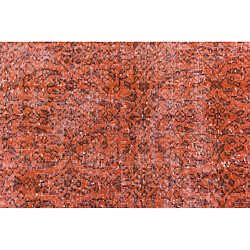 Avis Vidal Tapis de laine 274x160 rouge Ultra Vintage