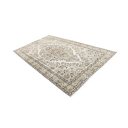 Avis Vidal Tapis de laine 279x160 beige Ultra Vintage