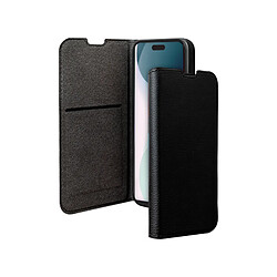 Folio Wallet iPhone 16 Pro Noir - Certifié GRS Bigben