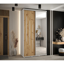 Abiks Meble Armoire DAVOS 9 À Portes Coulissantes 235,2/140/60 2 Portes