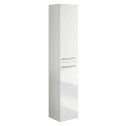 Avis Dansmamaison Colonne suspendue 2 portes Blanc brillant - TICLY