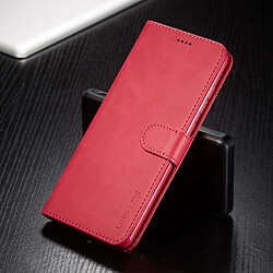 Etui en PU avec support rose pour votre Samsung Galaxy A51