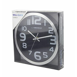 Esperanza WALL CLOCK ZURICH BLACK