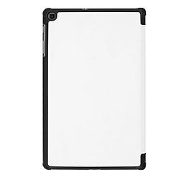 Acheter Wewoo Housse Coque Étui en cuir PU à rabat horizontal Custer Texture pour Galaxy Tab A 10.1 2019 T515 / T510avec support rabattable et fonction veille / réveil blanc