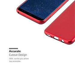 Avis Cadorabo Coque Samsung Galaxy S8 Etui en Rouge