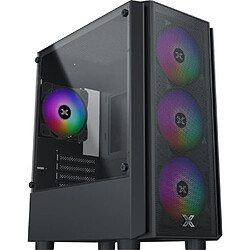 Boîtier PC Mini Tour sans alim - XIGMATEK NYX Air (Noir) - Micro ATX/Mini-ITX - 4x120mm RGB Fixe - Mesh - USB 3.0/2.0