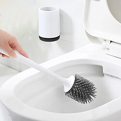 Universal Clip de tête de brosse de toilette porte brosse de toilette porte brosse pour nettoyage sanitaire porte outils de nettoyage salle de bain avec brosse