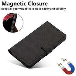 Htdmobiles Housse pour OnePlus 10 Pro 5G - etui coque pochette portefeuille + film ecran - NOIR MAGNET