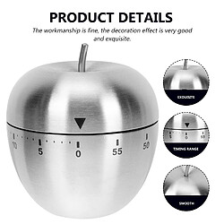 Acheter Universal Minuteur en forme de pomme métallique Minuteur de cuisson pratique Rappel d'heure de cuisine portable