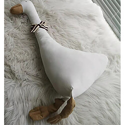 Universal 1 pièce 50-59cm Indian Big White Goose Décoration de chambre d'enfant Bébé accompagné d'oreiller Poupée Peluche Peluche Poupée Douce Photographie | Animaux en peluche