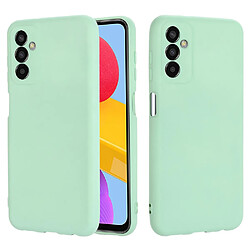 Coque en silicone anti-rayures avec sangle pour votre Samsung Galaxy M13 4G - vert