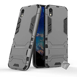 Htdmobiles Coque rigide anti choc pour Huawei Honor 8S + film ecran - GRIS