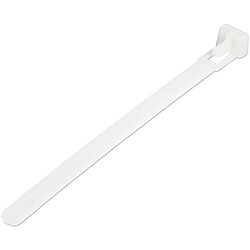 StarTech.com CBMZTRB5 serre-câbles Attache de câble détachable Nylon, Plastique Blanc 100 pièce(s)