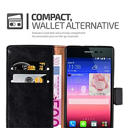 Avis Cadorabo Coque Huawei ASCEND P7 Etui en Noir