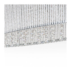 Acheter Luminaire Center Suspension en cristal Anabella argent en verre