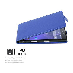 Cadorabo Coque Sony Xperia X PERFORMANCE Etui en Bleu pas cher