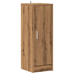 vidaXL Armoire à chaussures chêne artisanal 32x35x92cm bois ingénierie