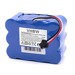 vhbw NiMH batterie 2000mAh (14.4V) pour robot aspirateur Home Cleaner robots domestiques Cleanna XR510B, XR510C, XR510D, XR510E, XR510F, XR510G