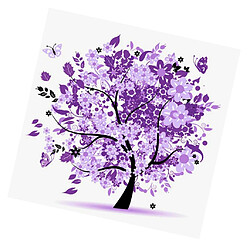 Acheter bricolage 5d fleur arbre diamant peinture broderie point de croix kits violet